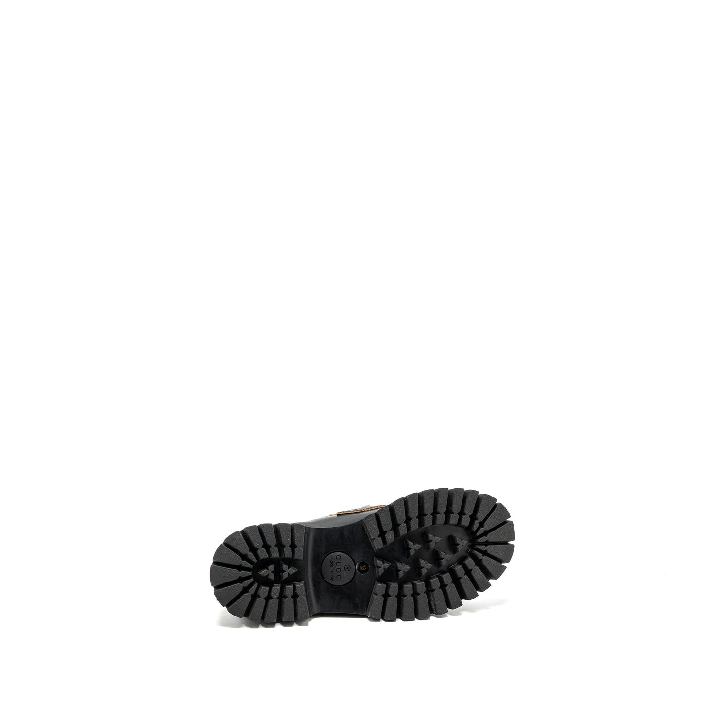 Gucci size 38 Jordan loafer calfskin black