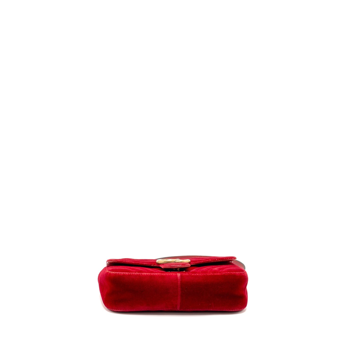 Gucci Mini GG Marmont Bag Velvet Red