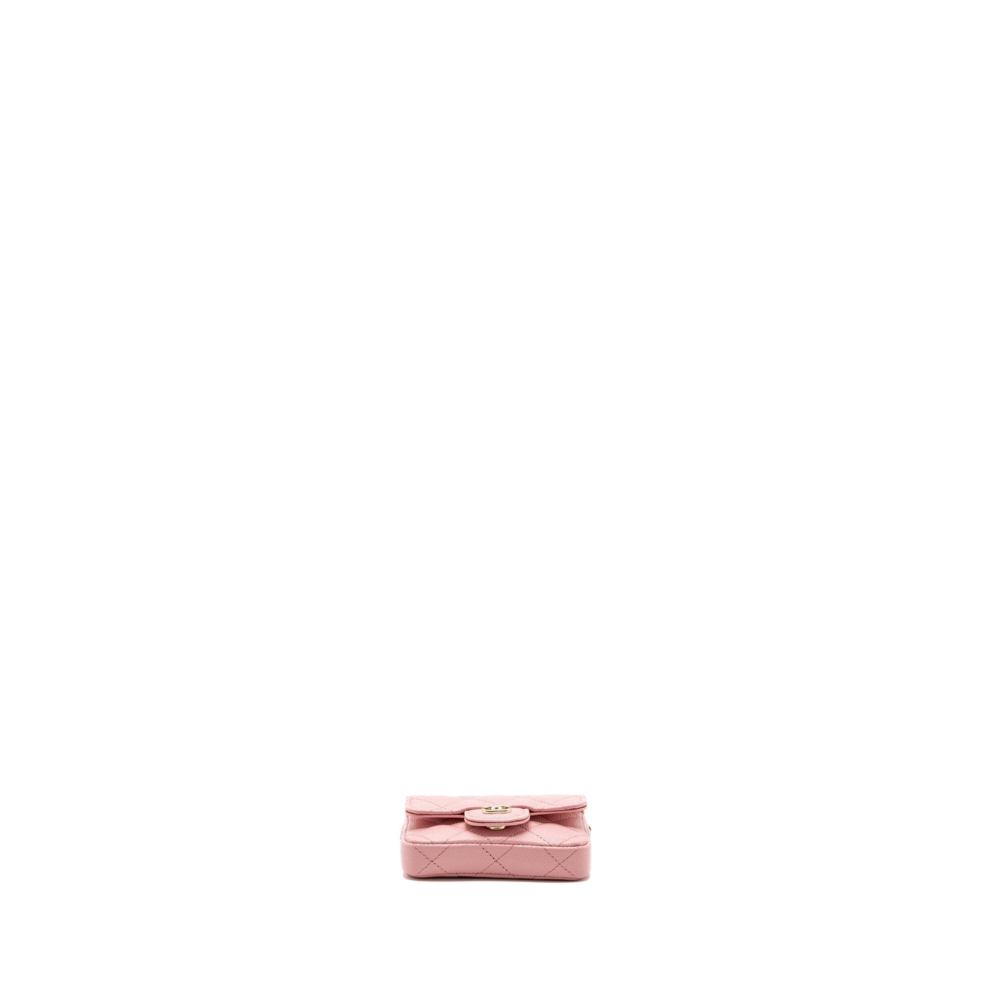 Chanel Mini Flap Belt Bag Caviar Pink L
