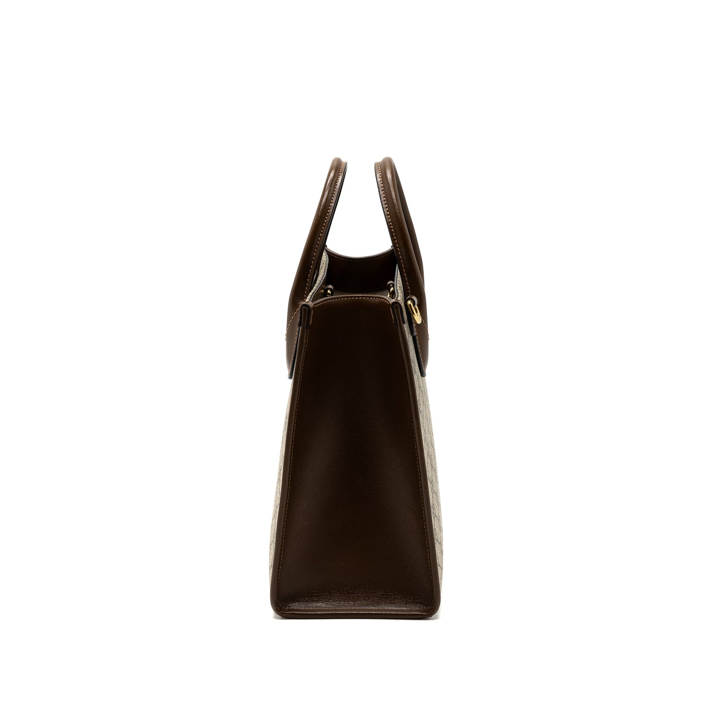 Gucci GG small tote bag GG supreme canvas / brown