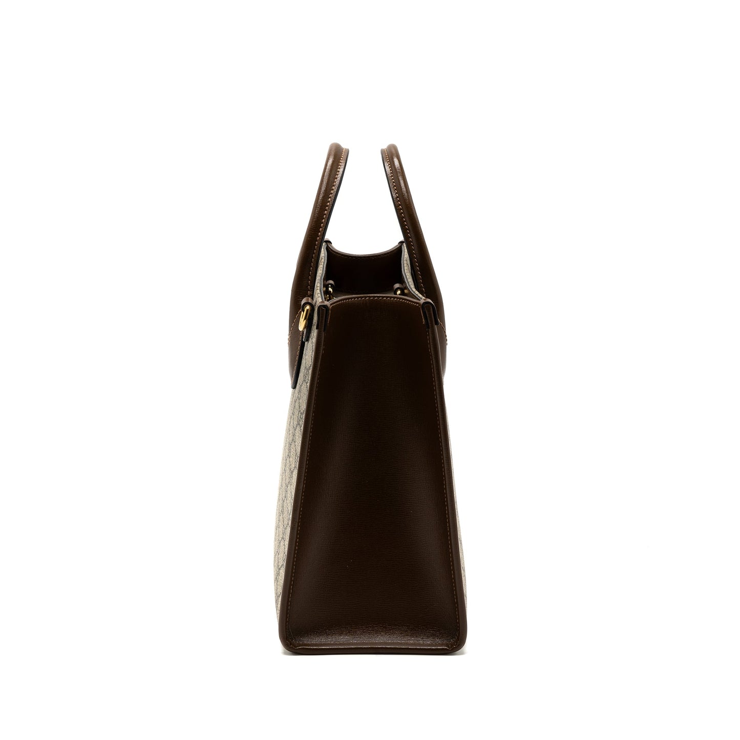 Gucci GG small tote bag GG supreme canvas / brown