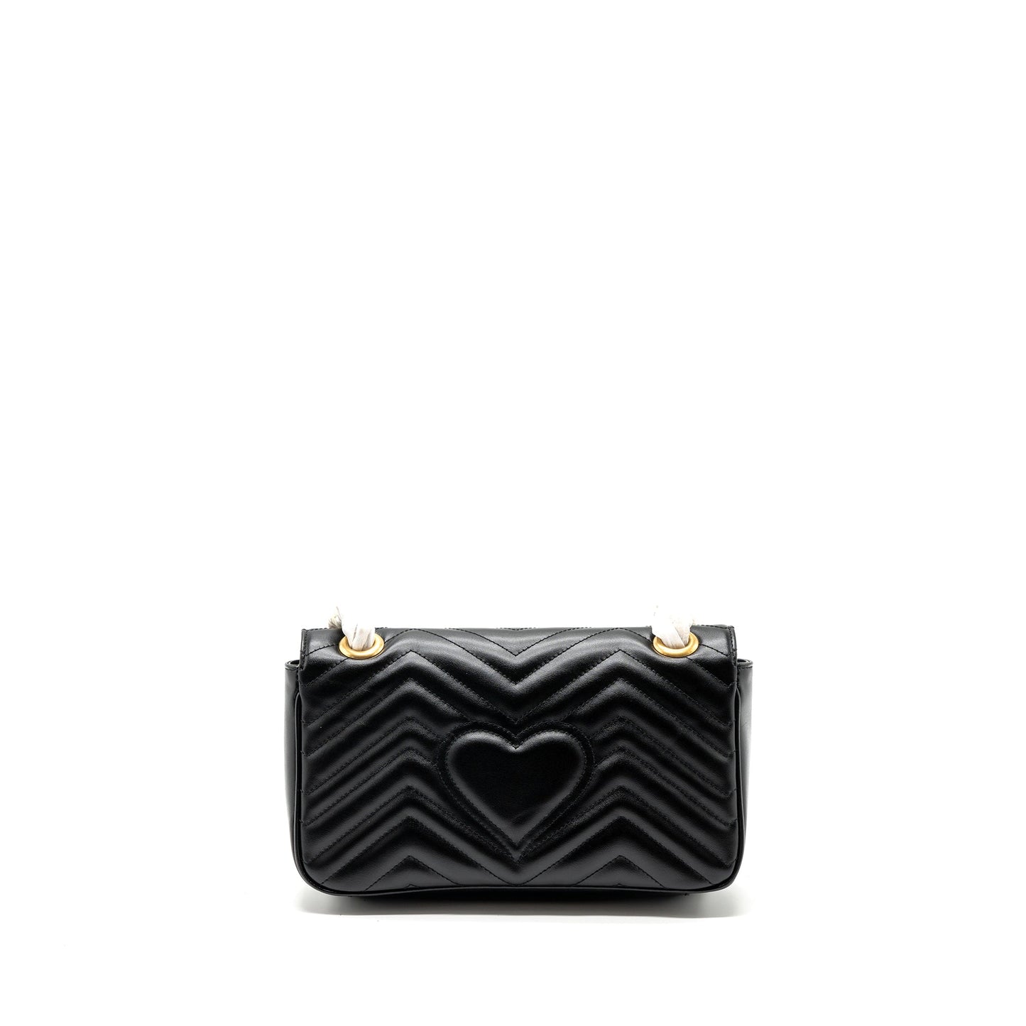 Gucci small marmont bag calfskin black