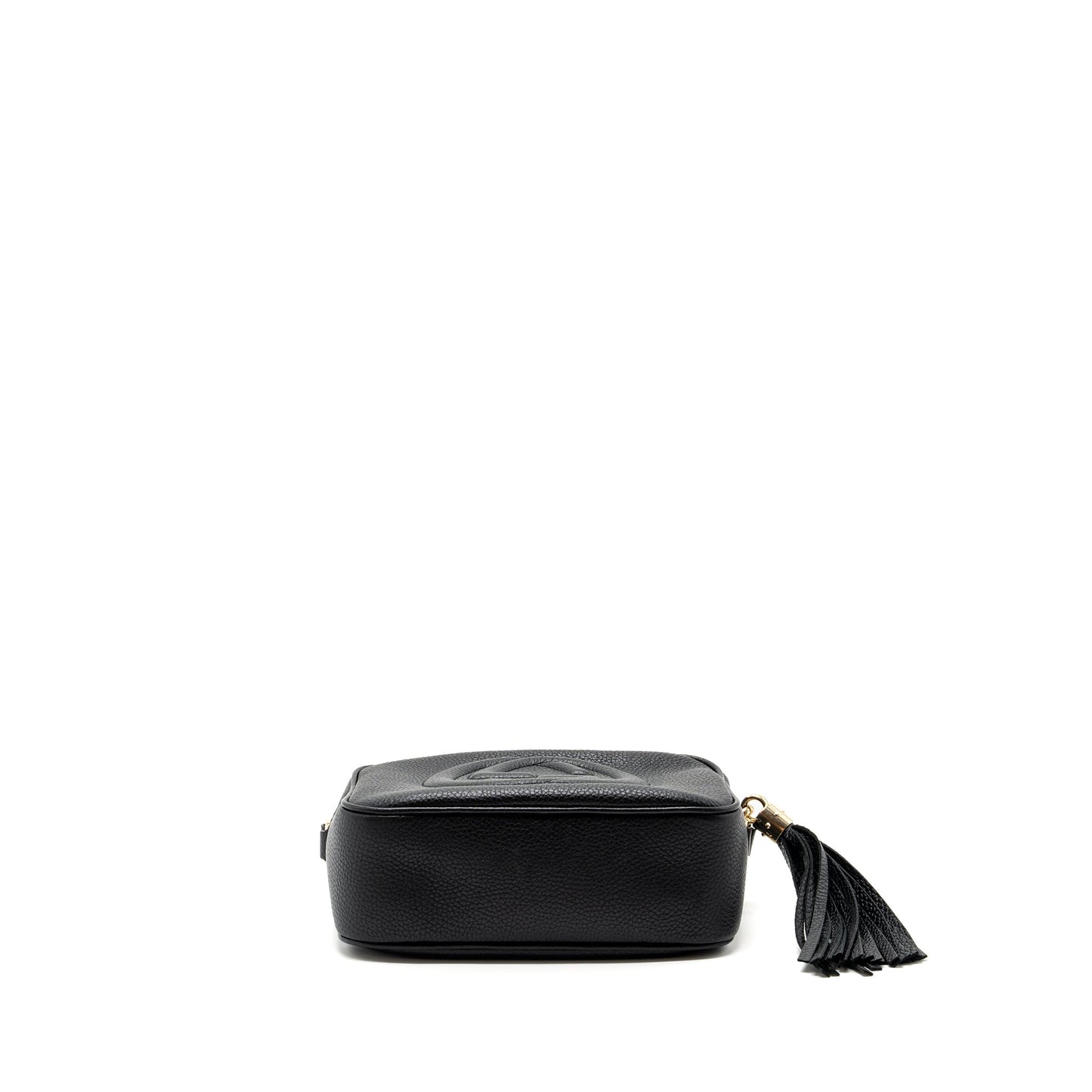 Gucci soho disco camera bag grained calfskin black