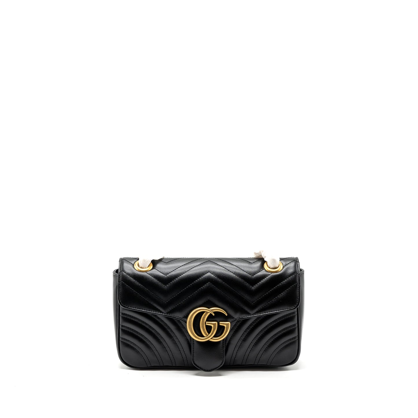 Gucci small marmont bag calfskin black