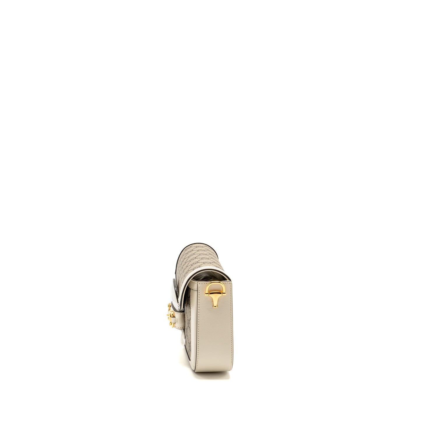 Gucci Mini Horsebit 1955 Bag GG Supreme Canvas/Leather White/Multicolour