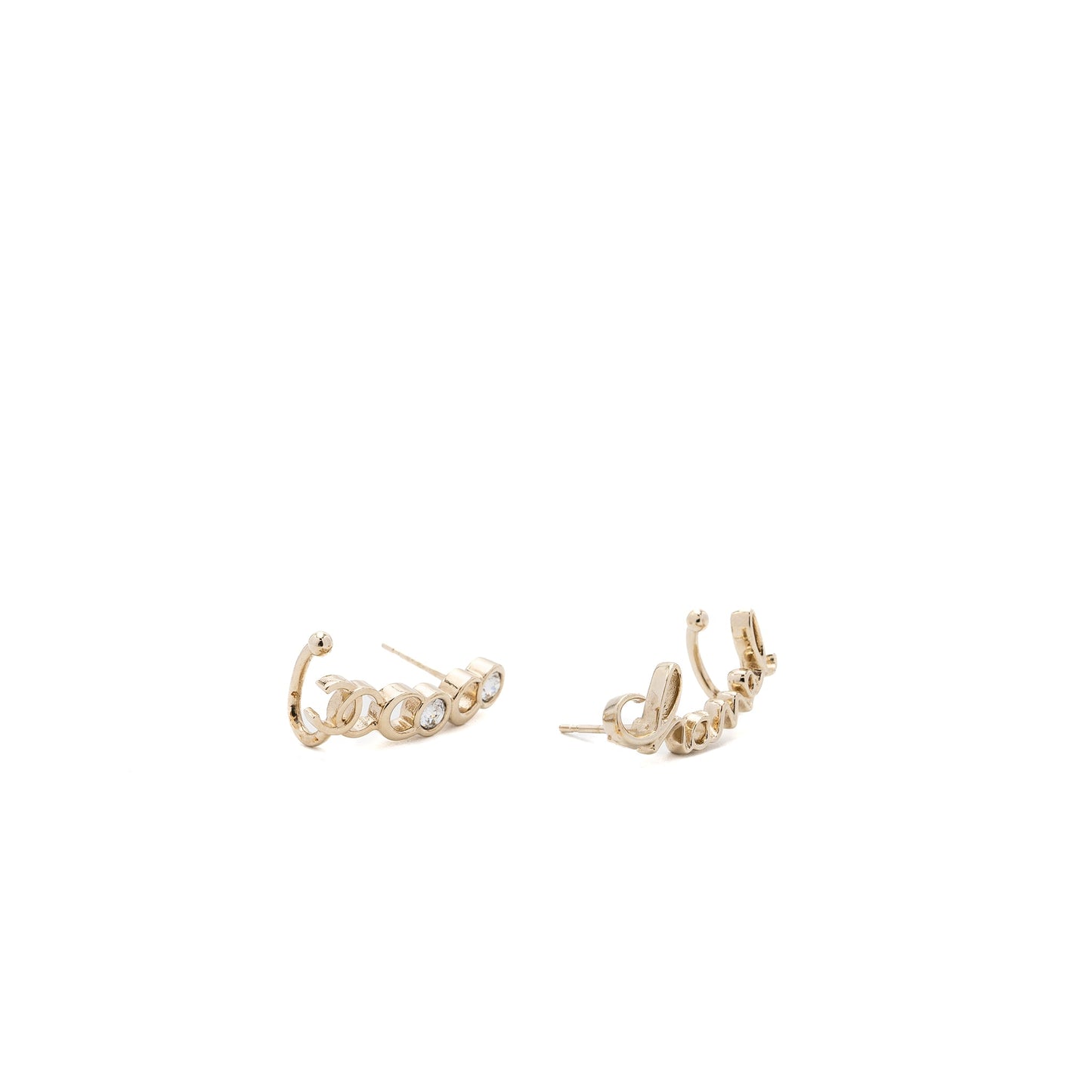 Chanel Coco/ Chanel Letter Earrings L