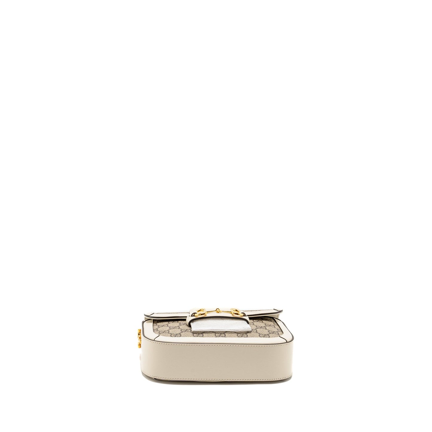 Gucci Mini Horsebit 1955 Bag GG Supreme Canvas/Leather White/Multicolour