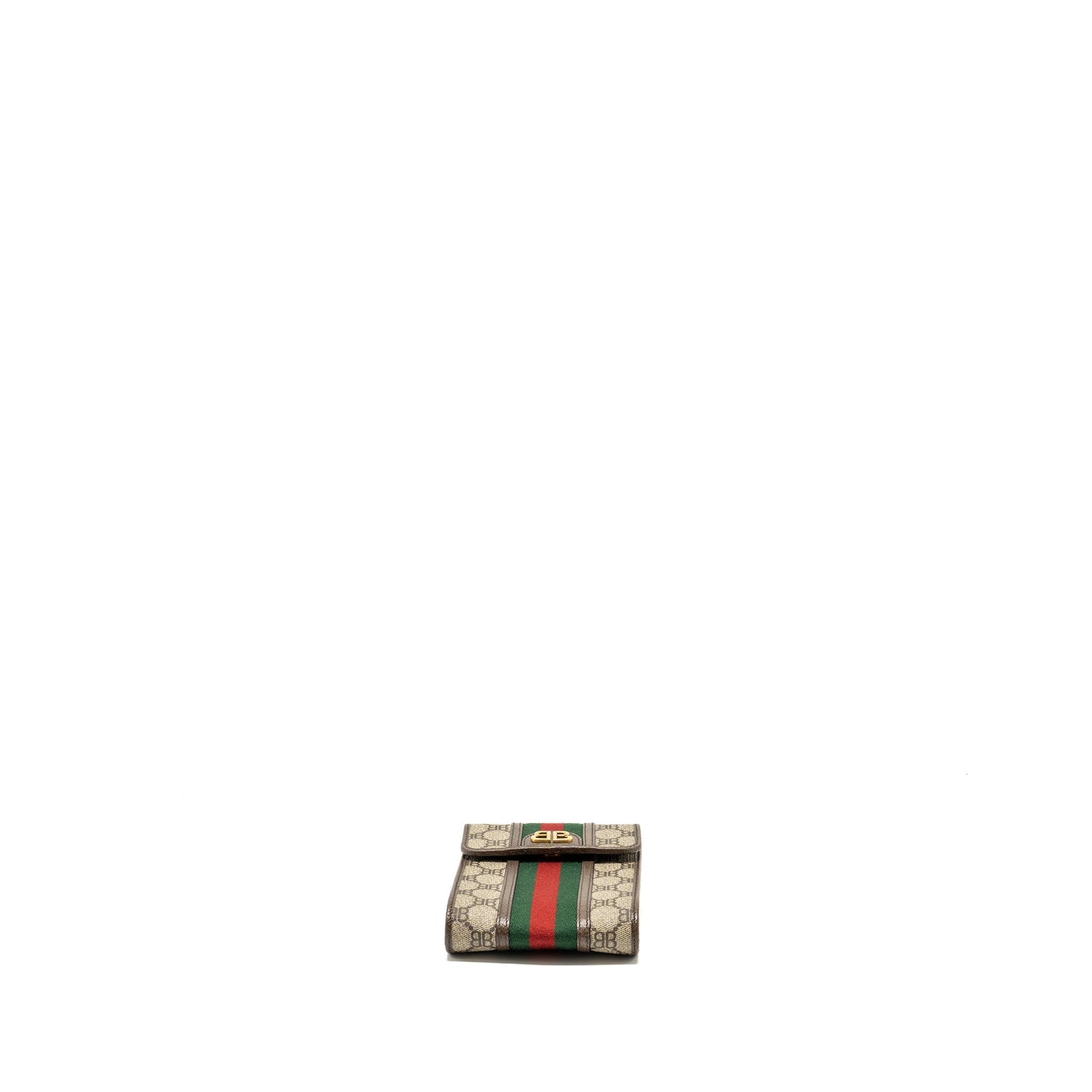GUCCI x BALENCIAGA The Hacker Project Phone Crossbody Bag Canvas/Leather Brown/Multicolour