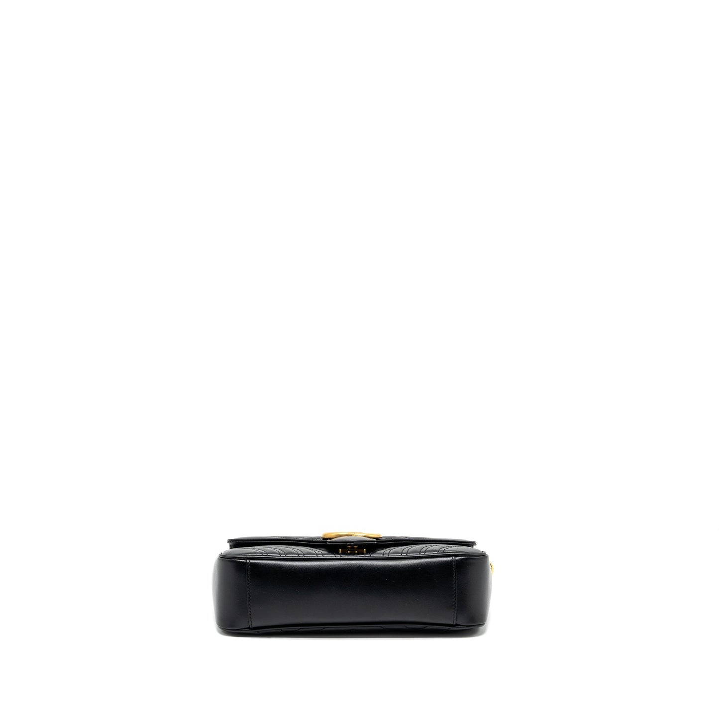 Gucci Small GG Marmont Shoulder Bag calfskin Black