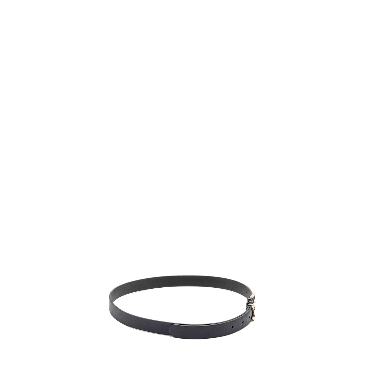Chanel 20S Size 85 CC logo Belt Navy Blue