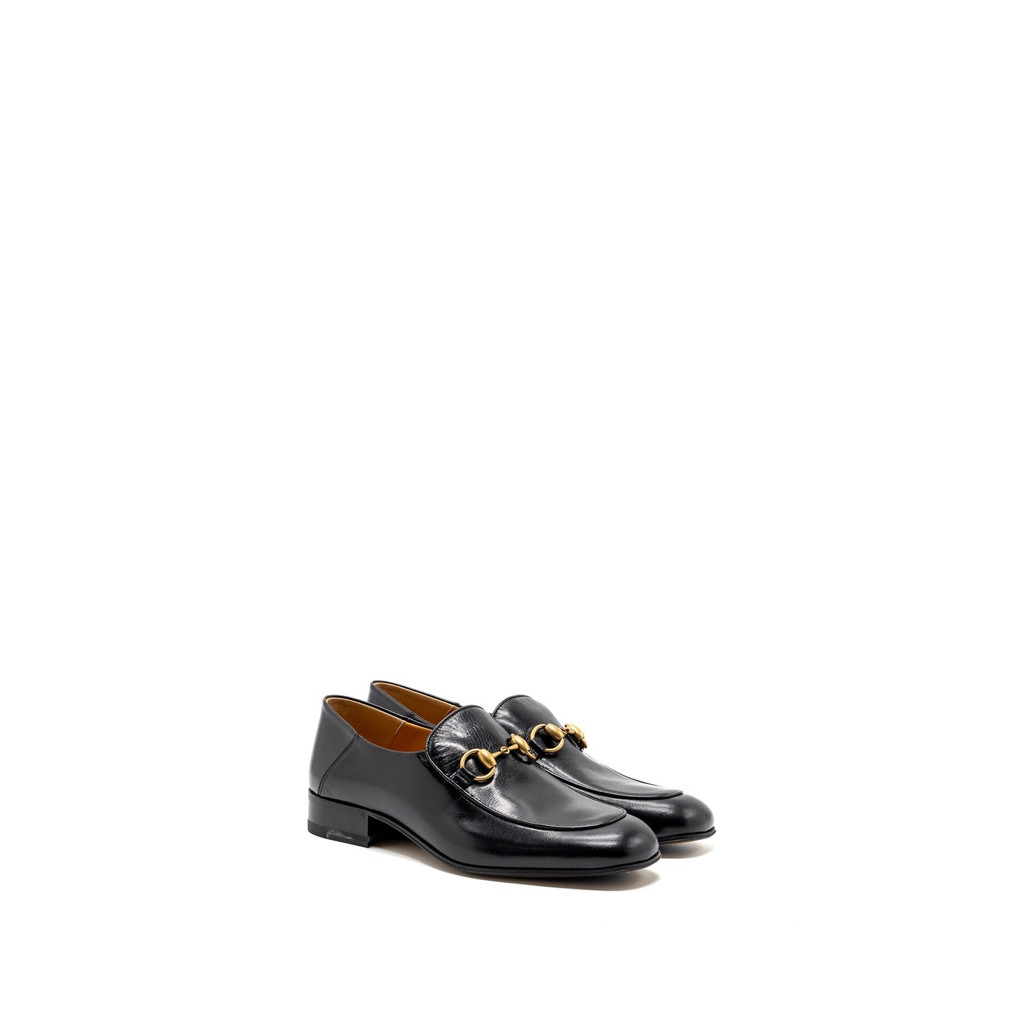 Gucci Size 38 Horsebit Loafer Leather Black