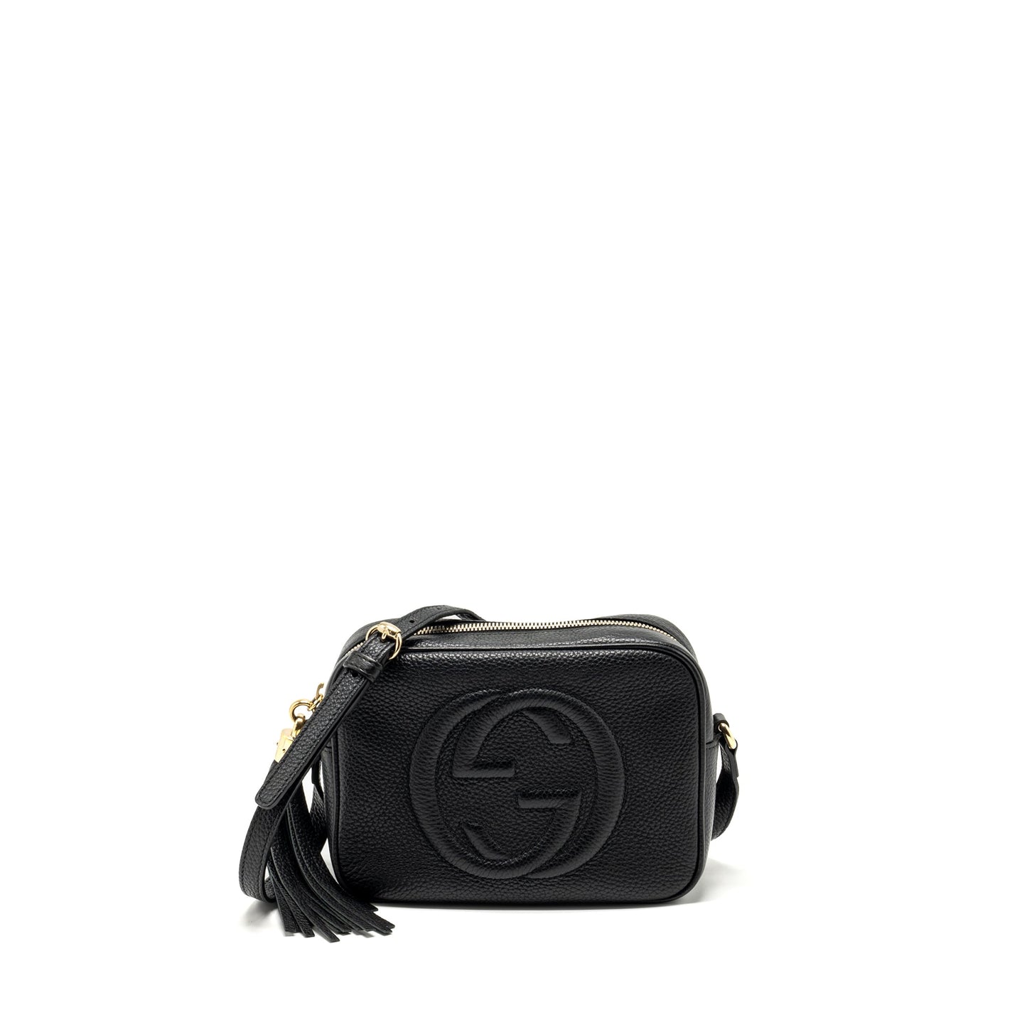 Gucci Disco Soho Camera Bag grained calfskin black