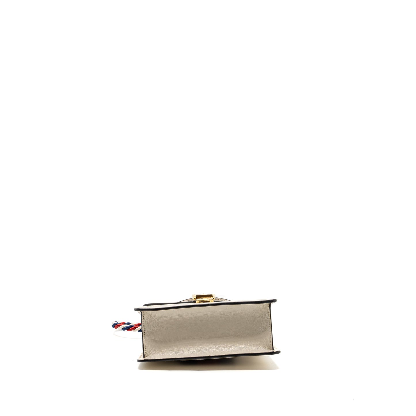 Gucci Sylvie Top Handle Bag Limited Edition leather White
