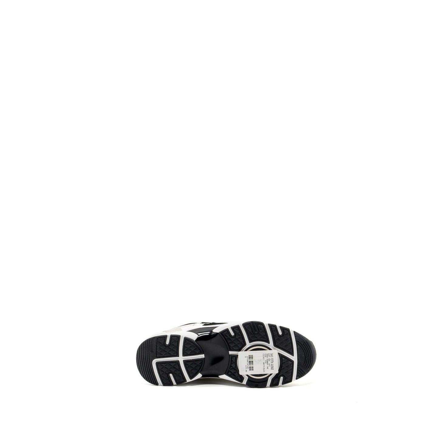 Chanel Size 37.5 CC Logo Trainer/Sneakers White/Black