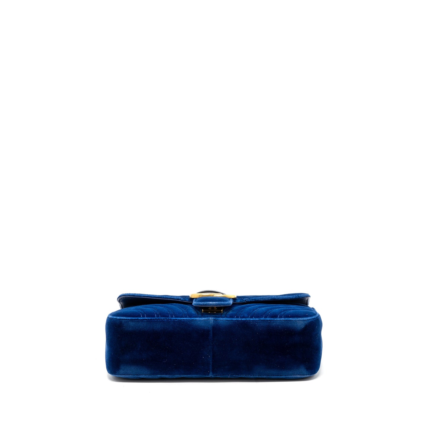 Gucci GG marmont shoulder bag velvet blue