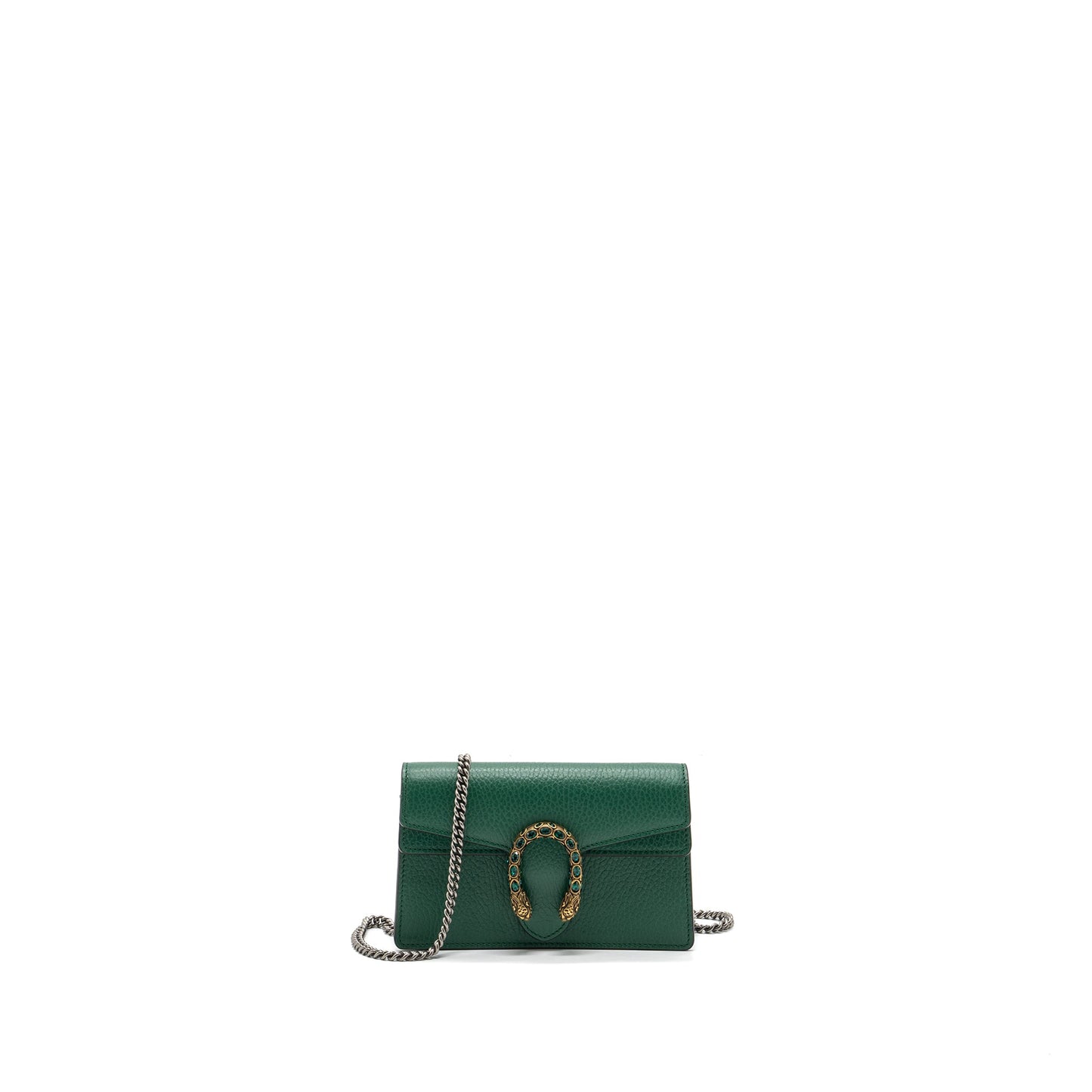 Gucci Dionysus Super Mini Calfskin Green Brushed