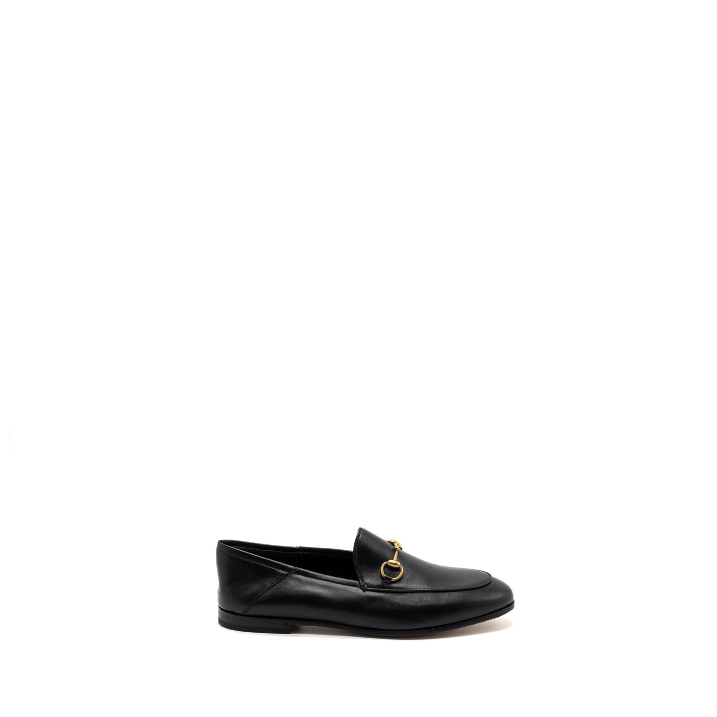 Gucci size 38 jordaan loafer black
