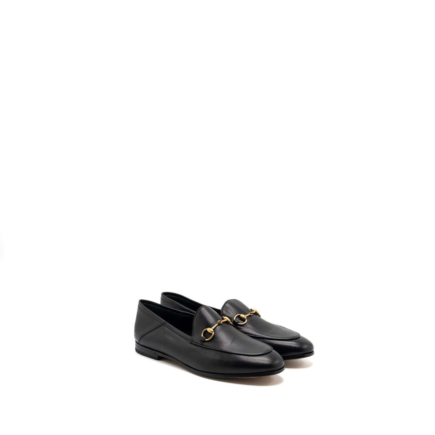 Gucci size 38 jordaan loafer black