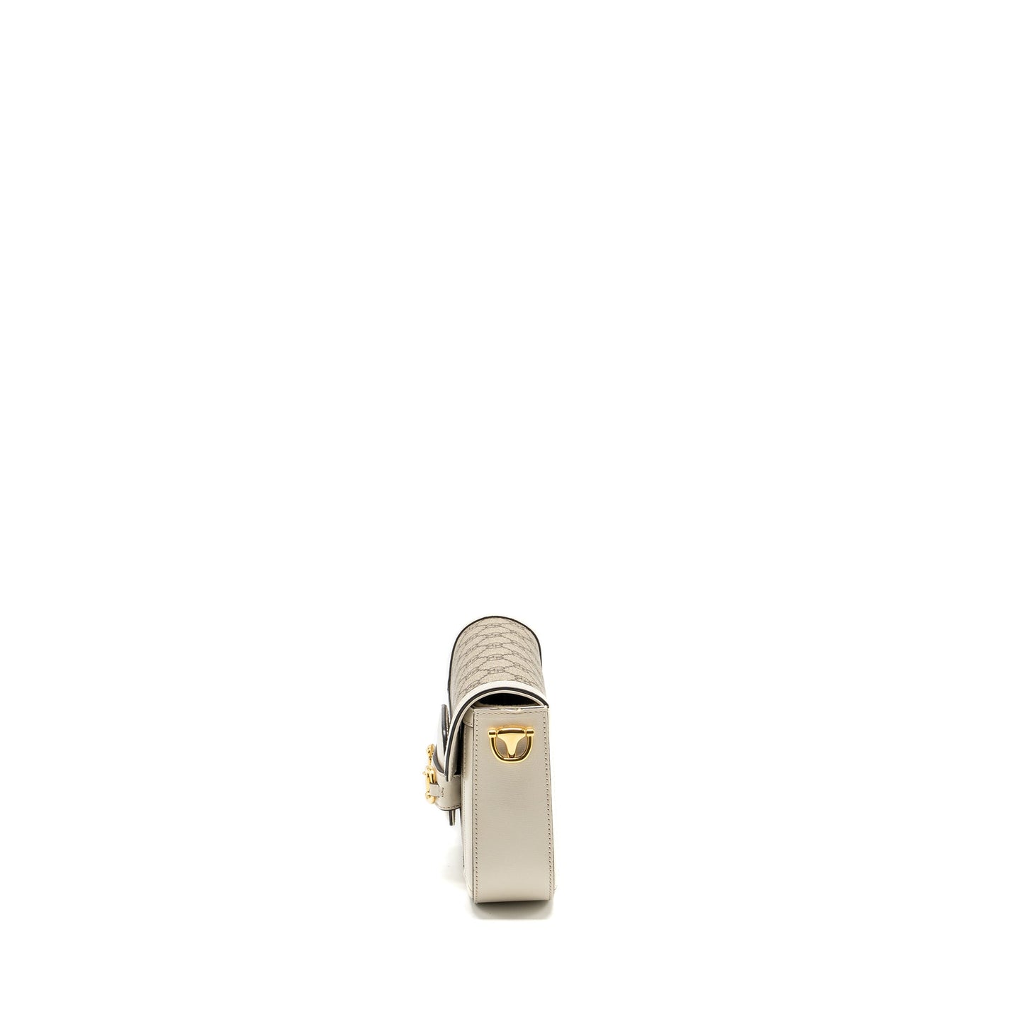 GUCCI Mini Hoursebit 1955 Bag GG Supreme Canvas/Leather