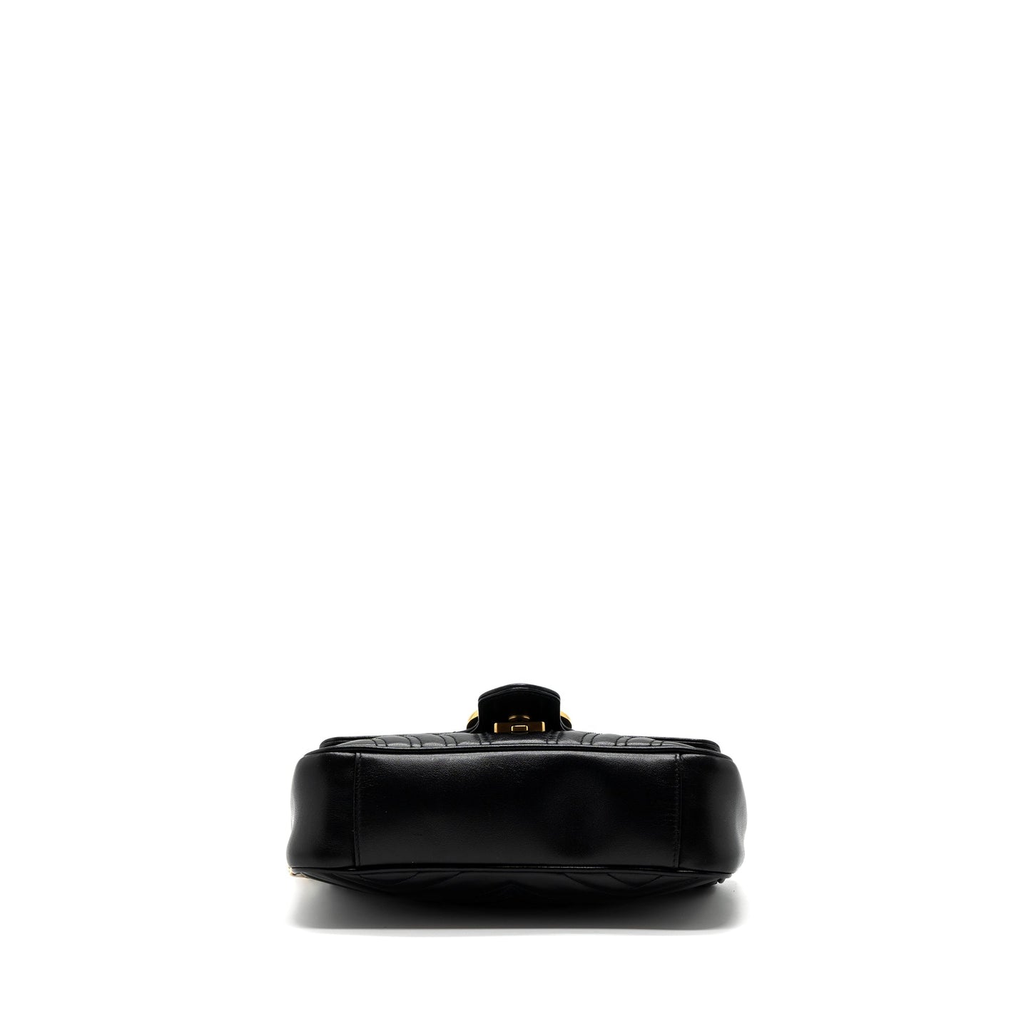 Gucci Mini GG Marmont Bag Calfskin Black Brushed