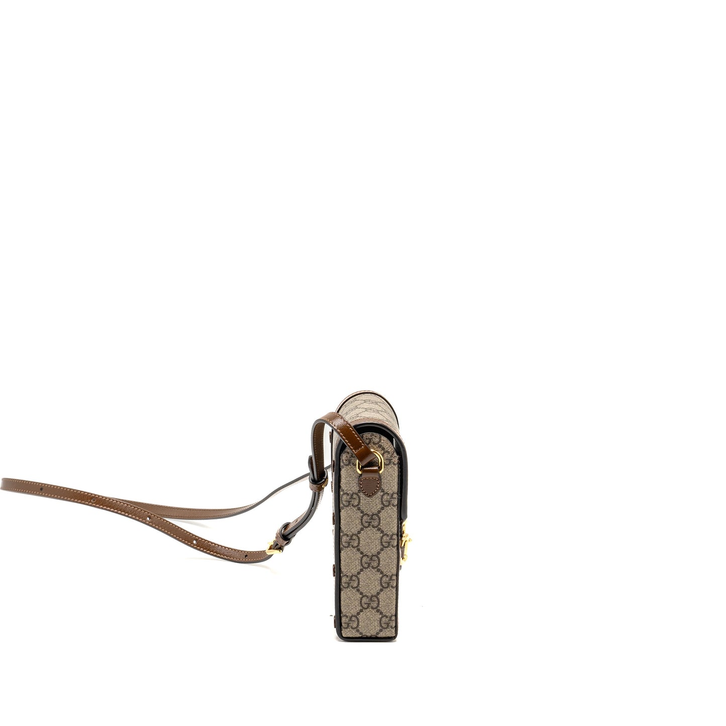 Gucci Horsebit 1955 Mini Bag GG Supreme Canvas Brown/Multicoloured