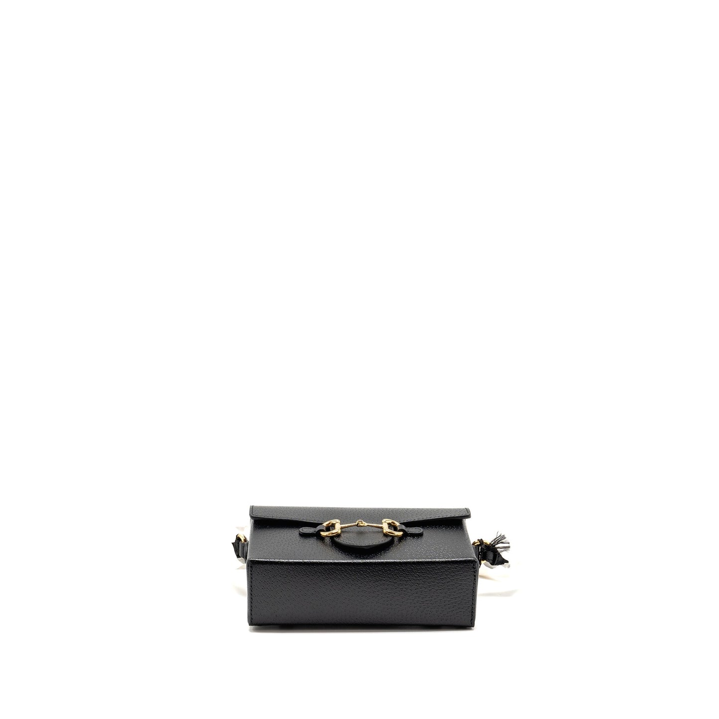 Gucci 1955 Horsebit Crossbody Bag Calfskin Black