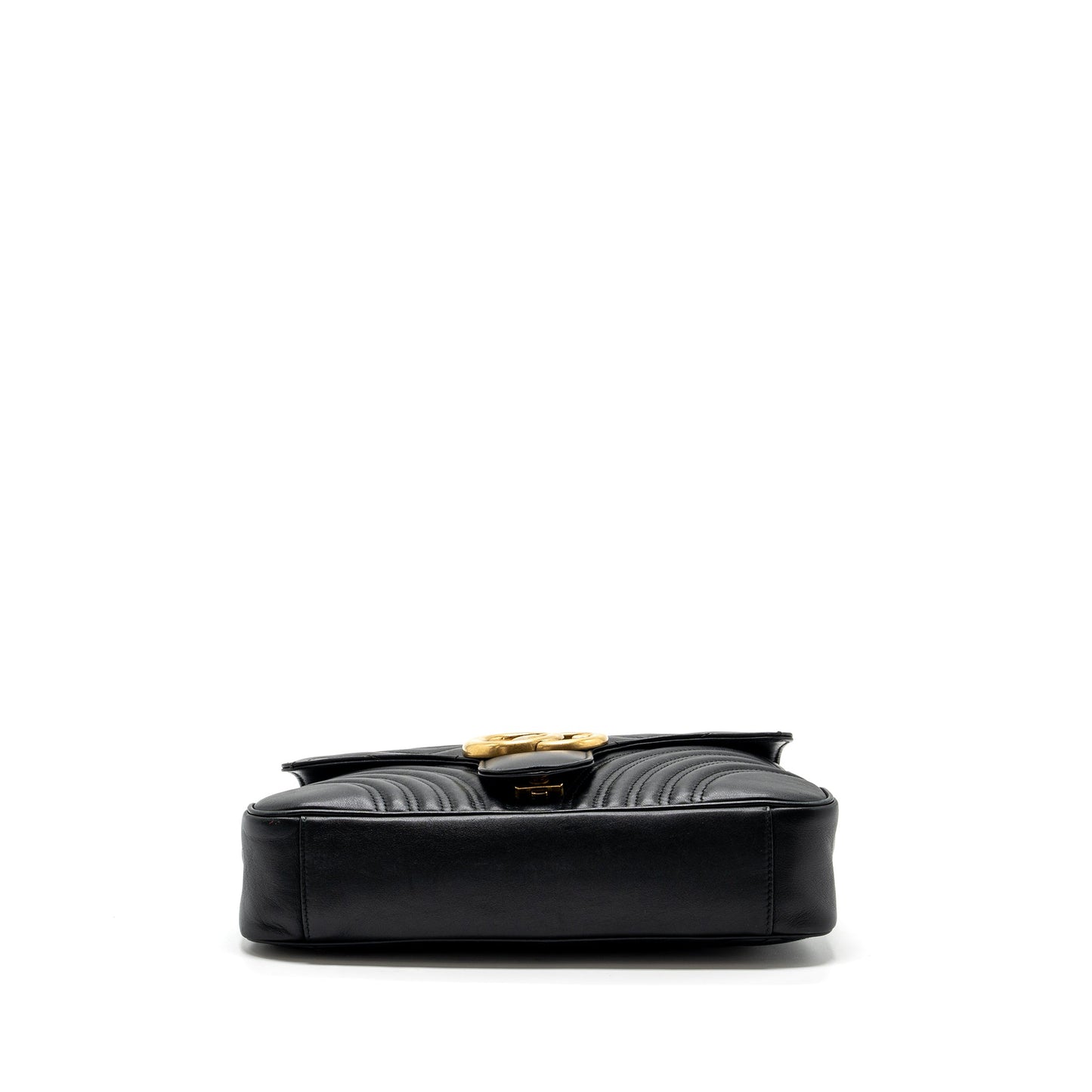 Gucci medium gg Marmont bag calfskin black