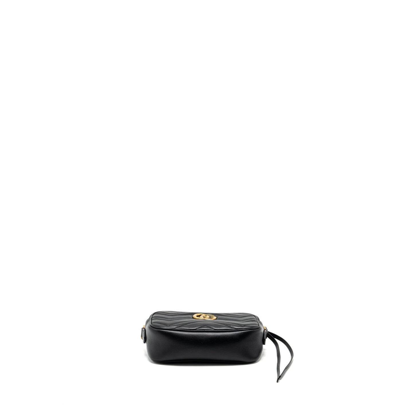 Gucci GG Marmont Matelasse Mini Camera bag calfskin black