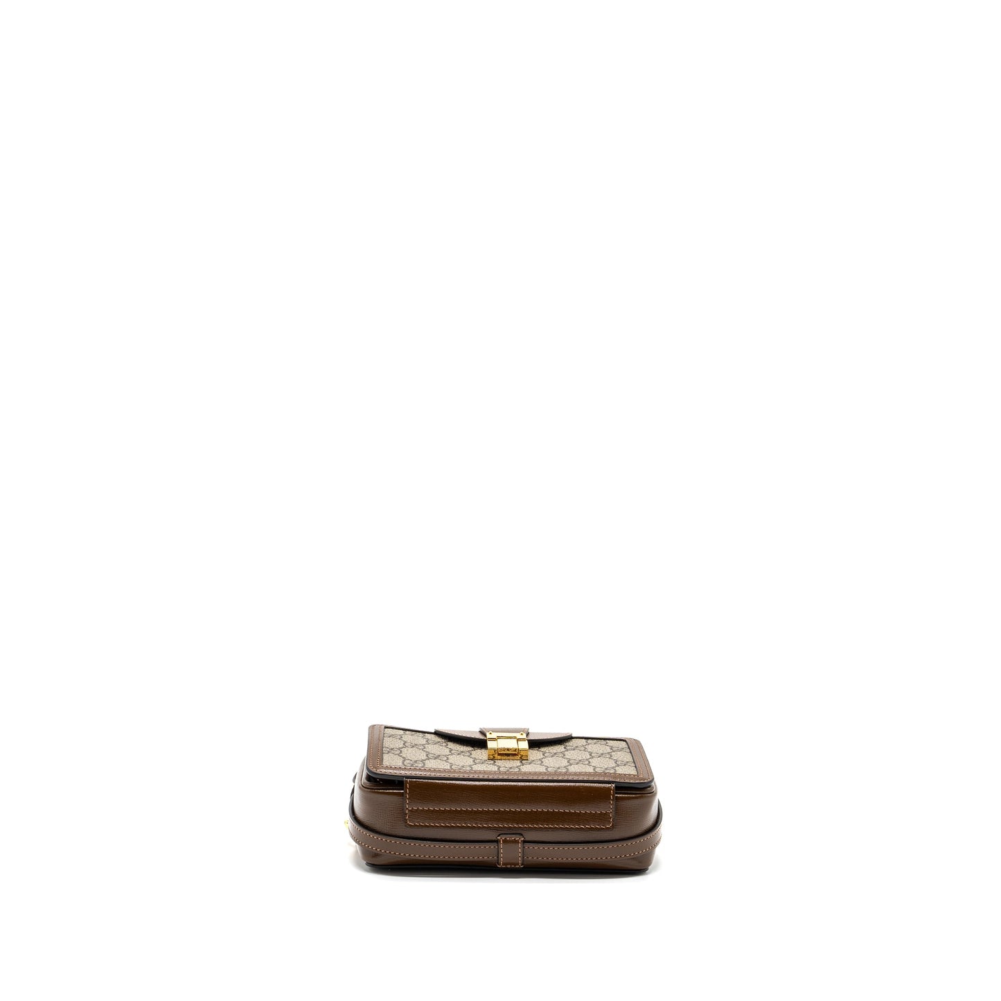 Gucci Mini Bag With Interlocking G GG Supreme Canvas/ Leather