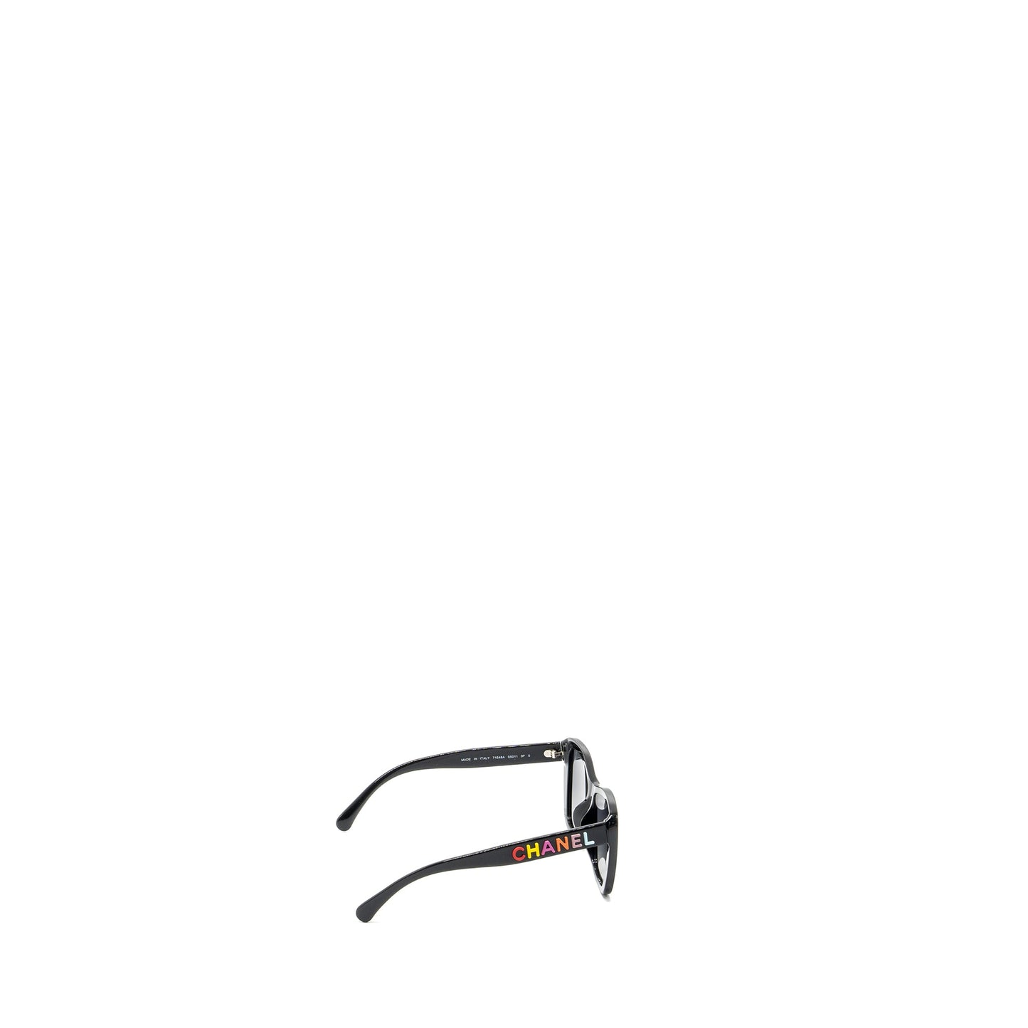Chanel Rainbow Letter Sunglasses S5011 Black/Multicolour