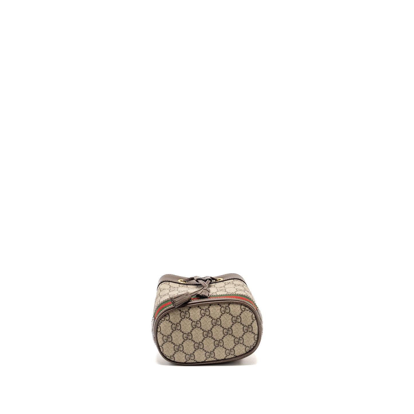 Gucci Ophidia mini Bucket Bag GG Supreme Canvas Beige / Ebony