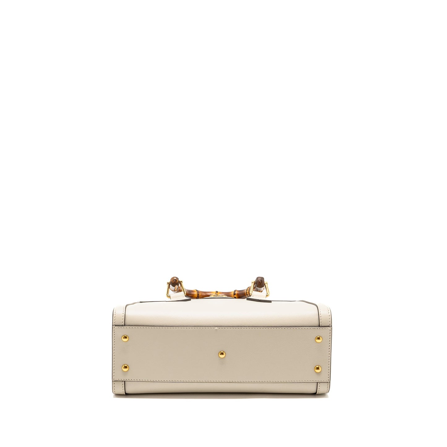 Gucci Small Diana Tote Bag Calfskin White