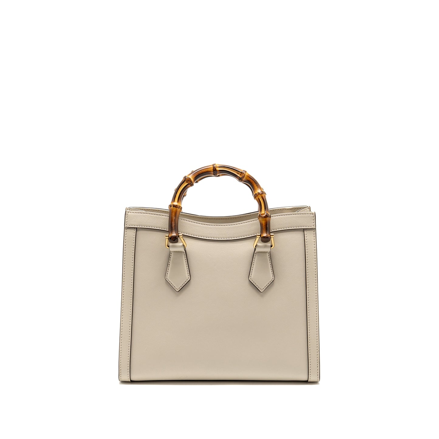 Gucci Small Diana Tote Bag Calfskin White