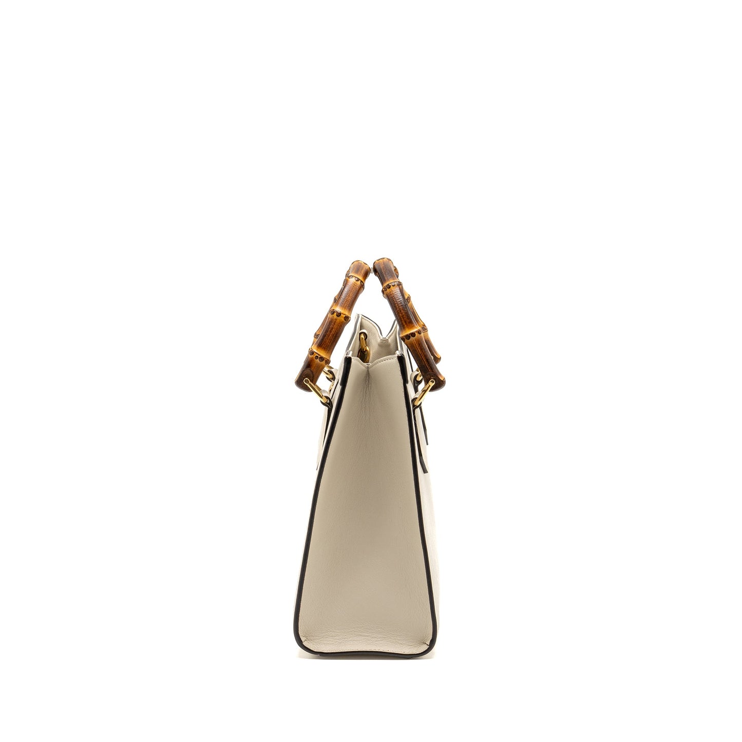 Gucci Small Diana Tote Bag Calfskin White