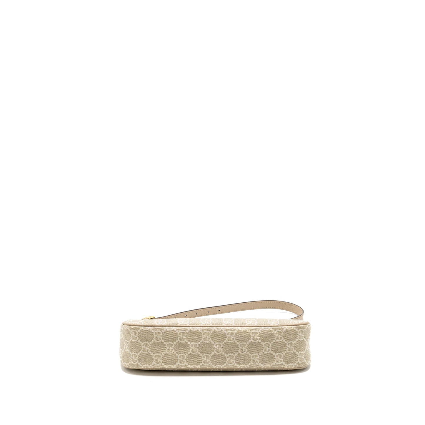 Gucci Ophidia Small Shoulder Bag GG Supreme Canvas Beige / White