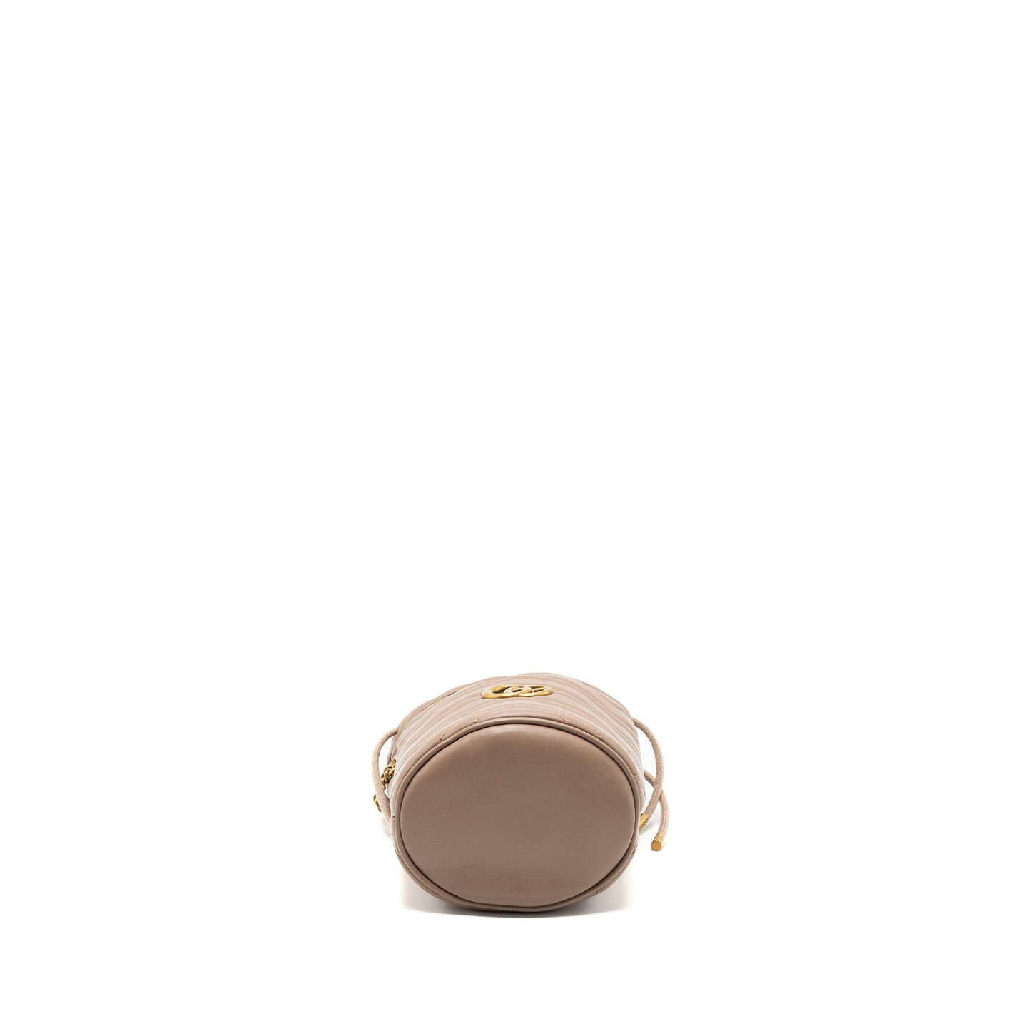 Gucci GG Marmont Mini Bucket Bag Beige