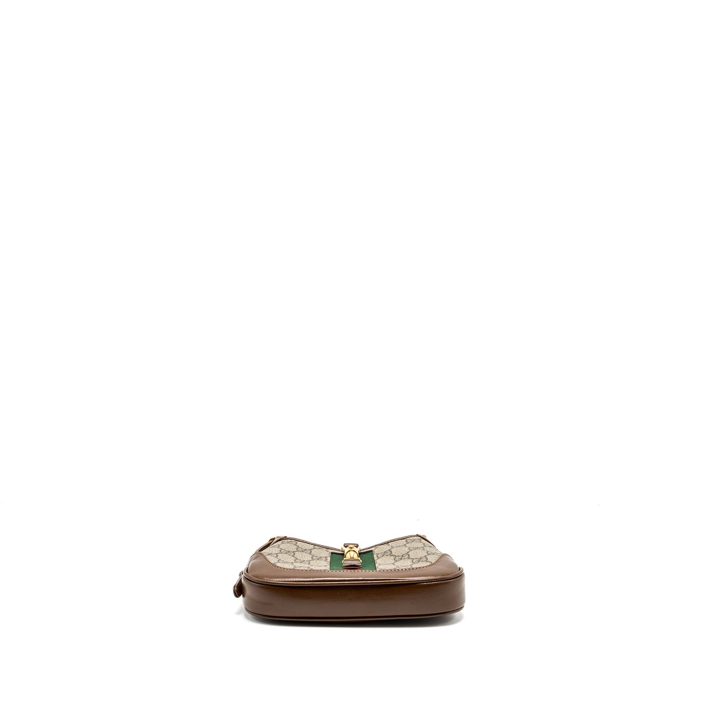 Gucci Jackie 1961 Mini Shoulder Bag GG Supreme Canvas/Calfskin Brown/Multicolour