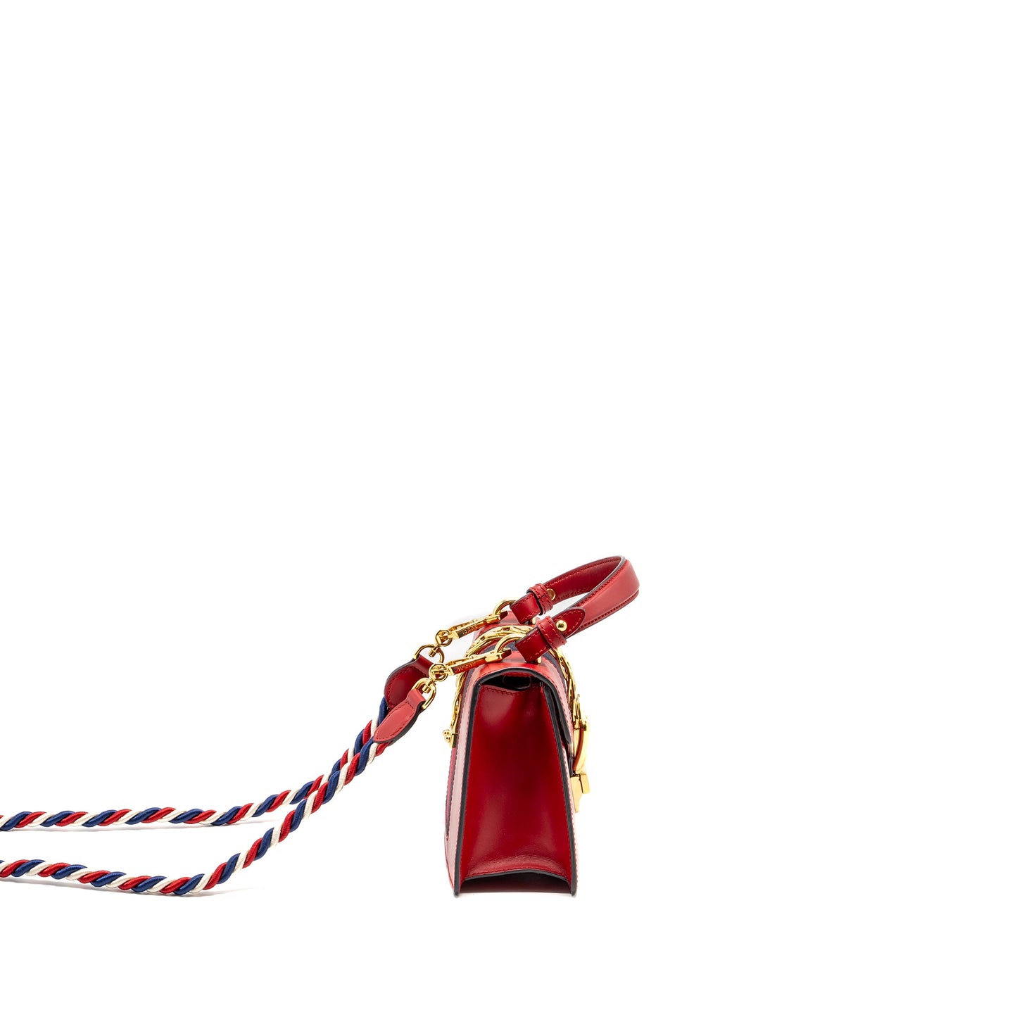 Gucci Top Handle Mini Sylvie calfskin red