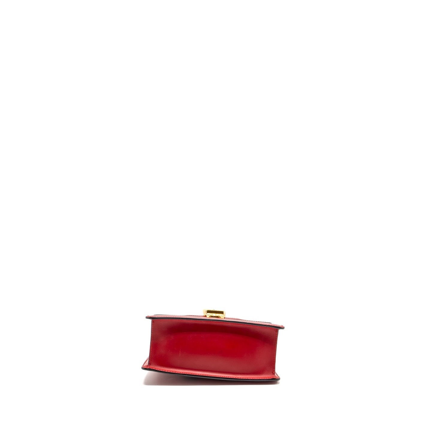 Gucci Top Handle Mini Sylvie calfskin red