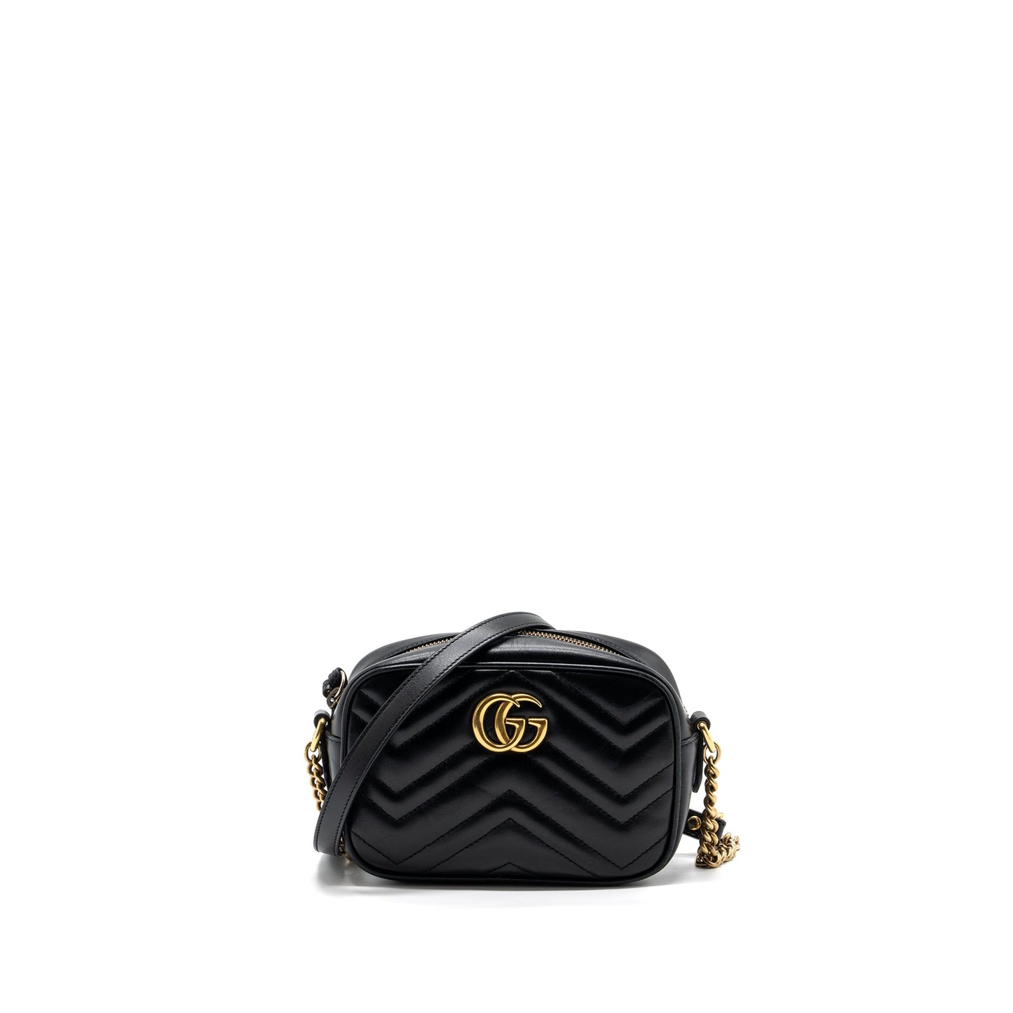 Gucci GG Marmont Camera Bag leather Black
