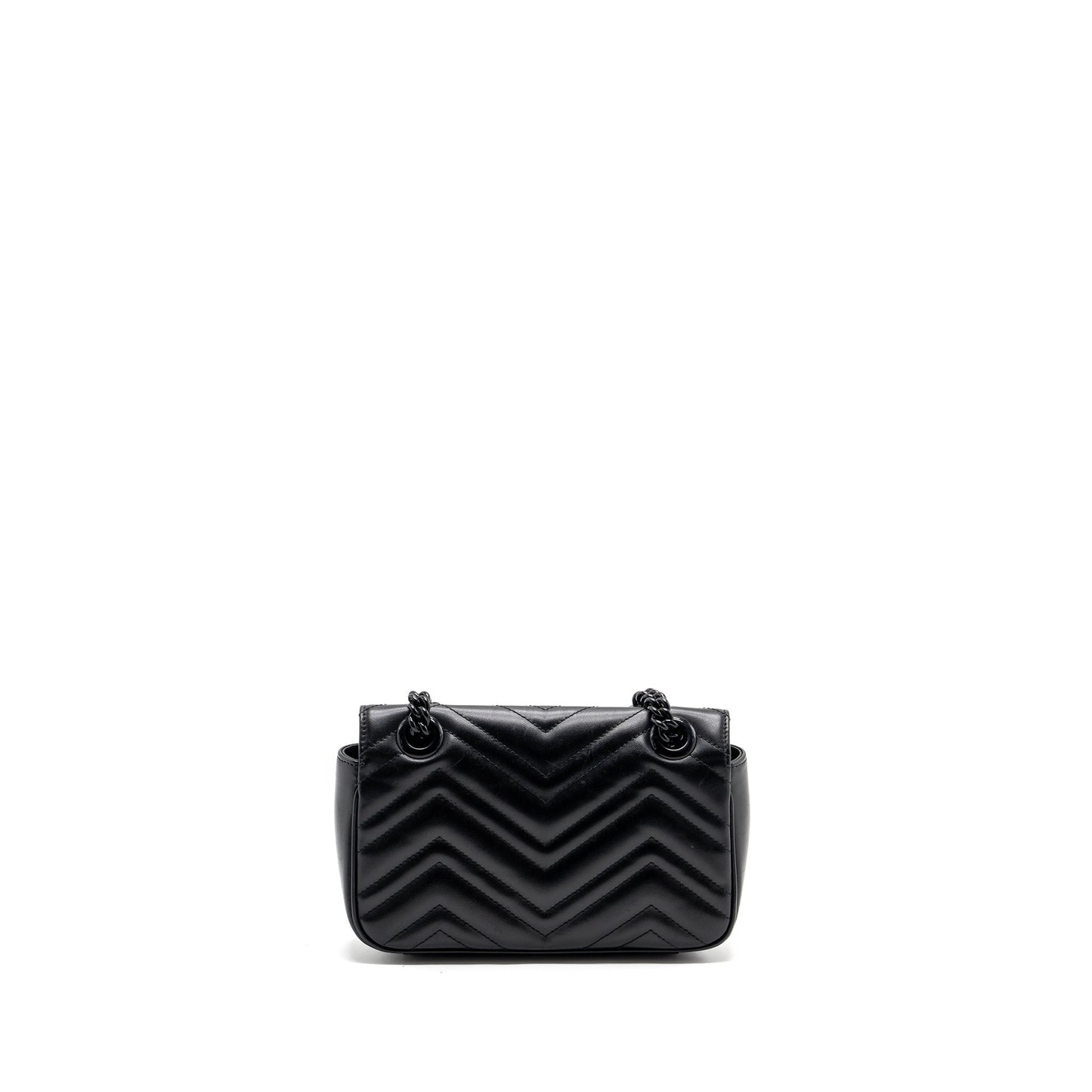 Gucci Mini Marmont calfskin black with Black Hardware
