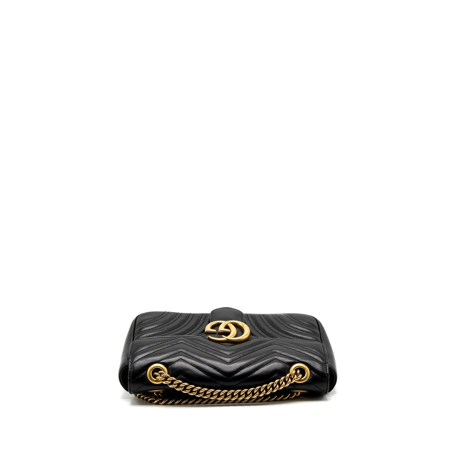 Gucci Small GG Marmont Bag Calfskin Black