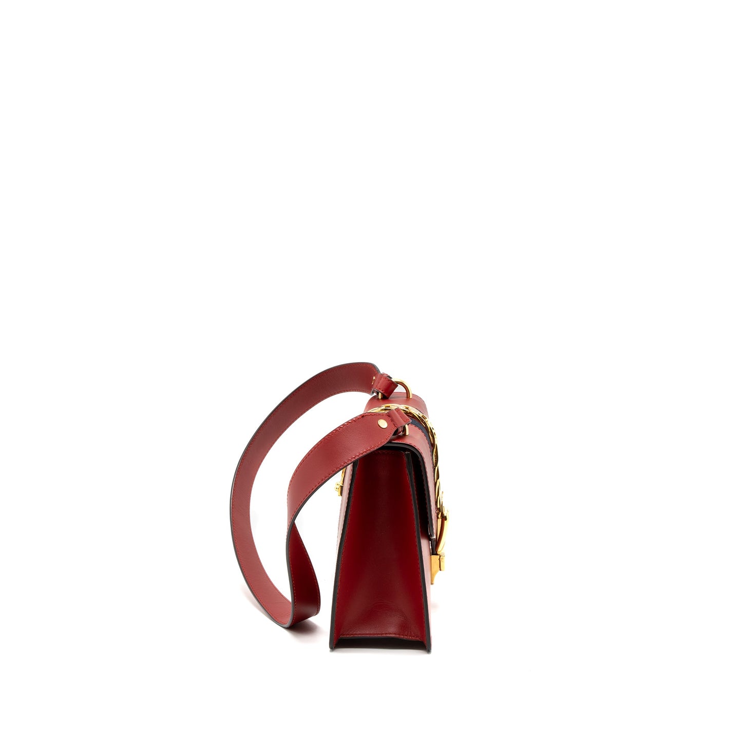 Gucci Small Sylvie Bag Calfskin Red