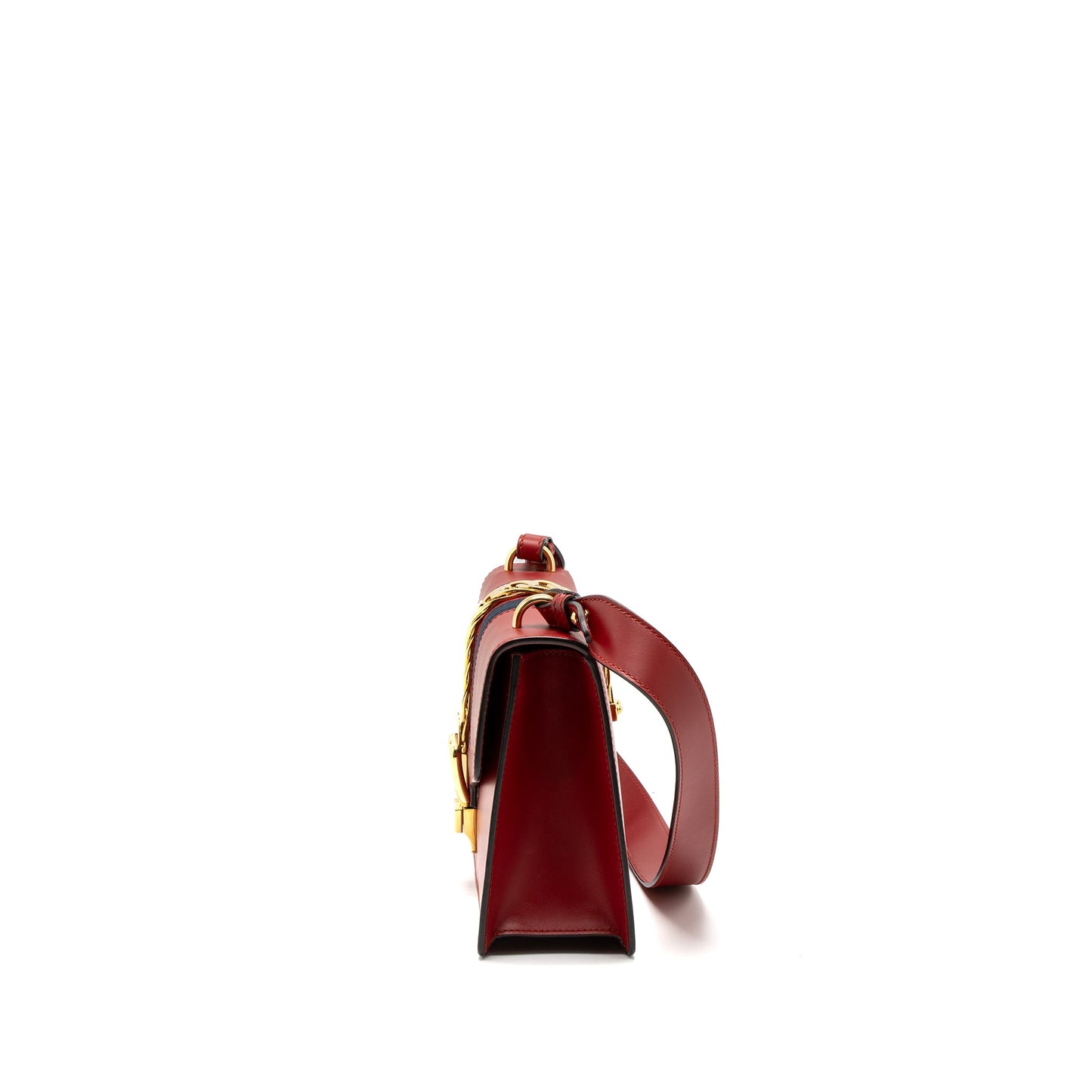 Gucci Small Sylvie Bag Calfskin Red