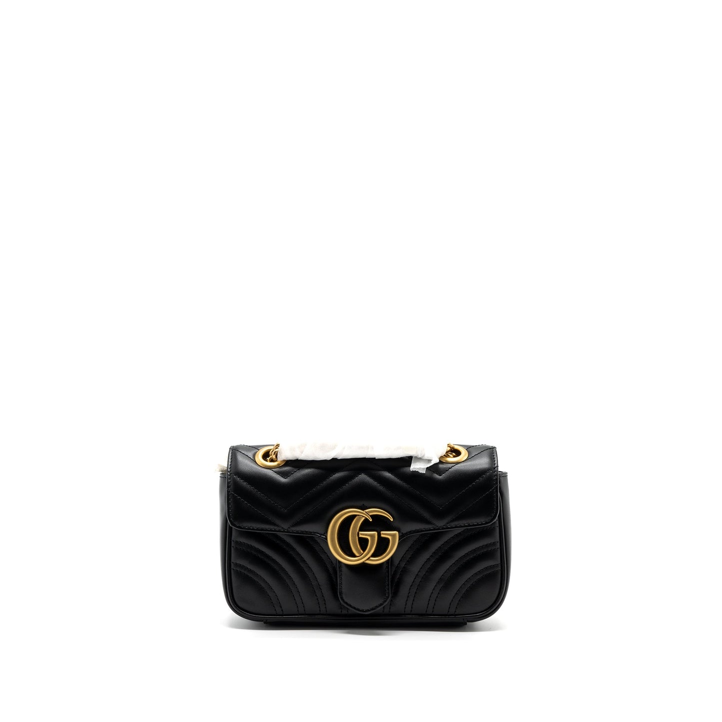 Gucci mini marmont calfskin black