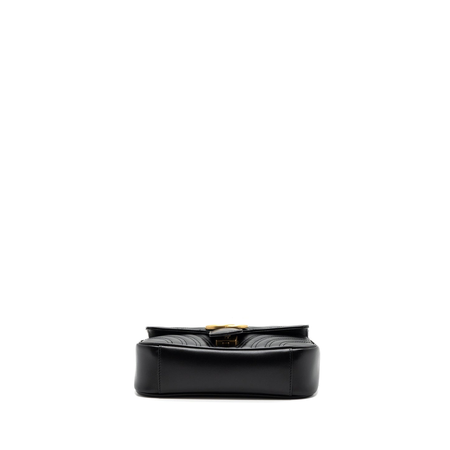 Gucci mini marmont calfskin black