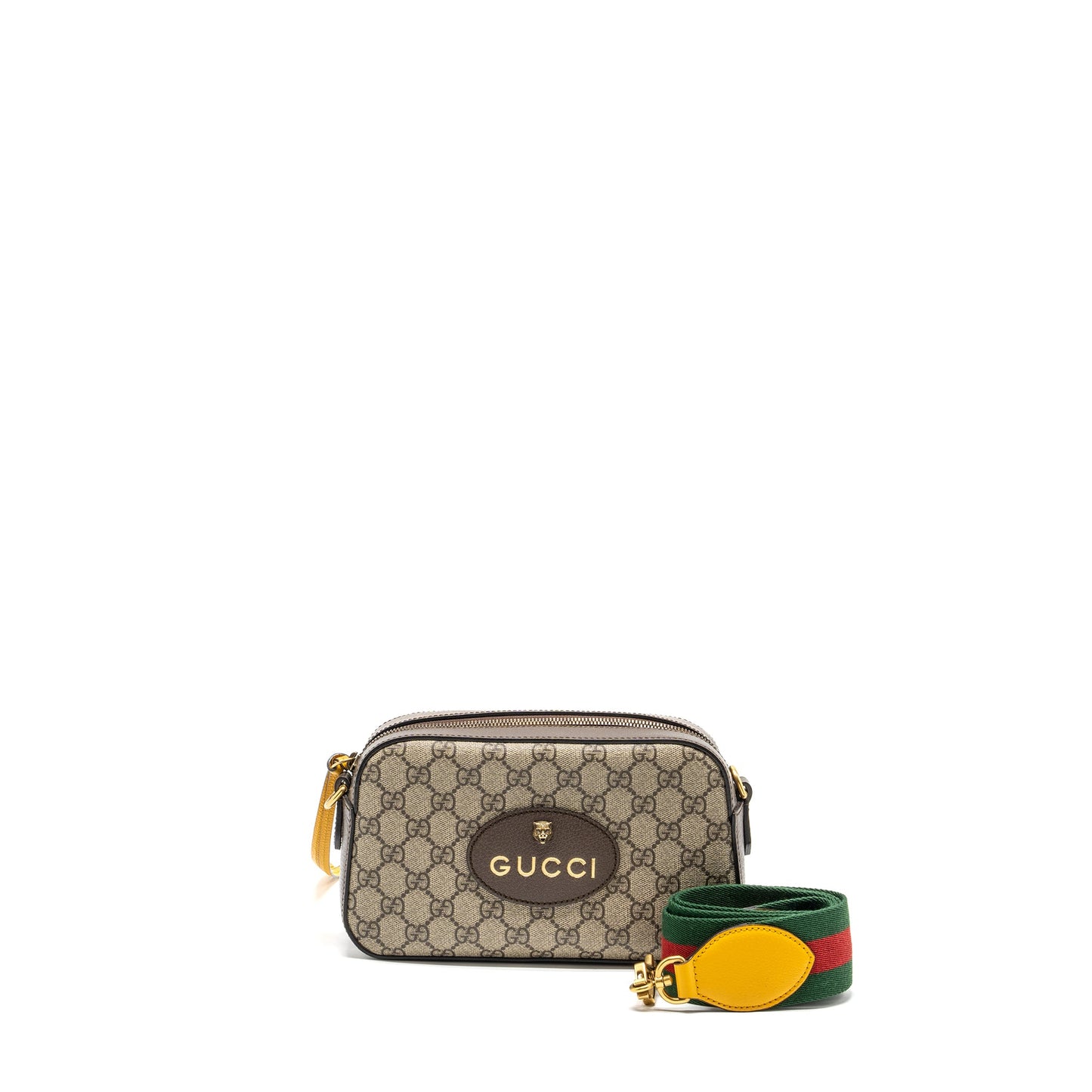 Gucci Camera Bag GG Supreme Canvas/Leather Brown/Multicolour