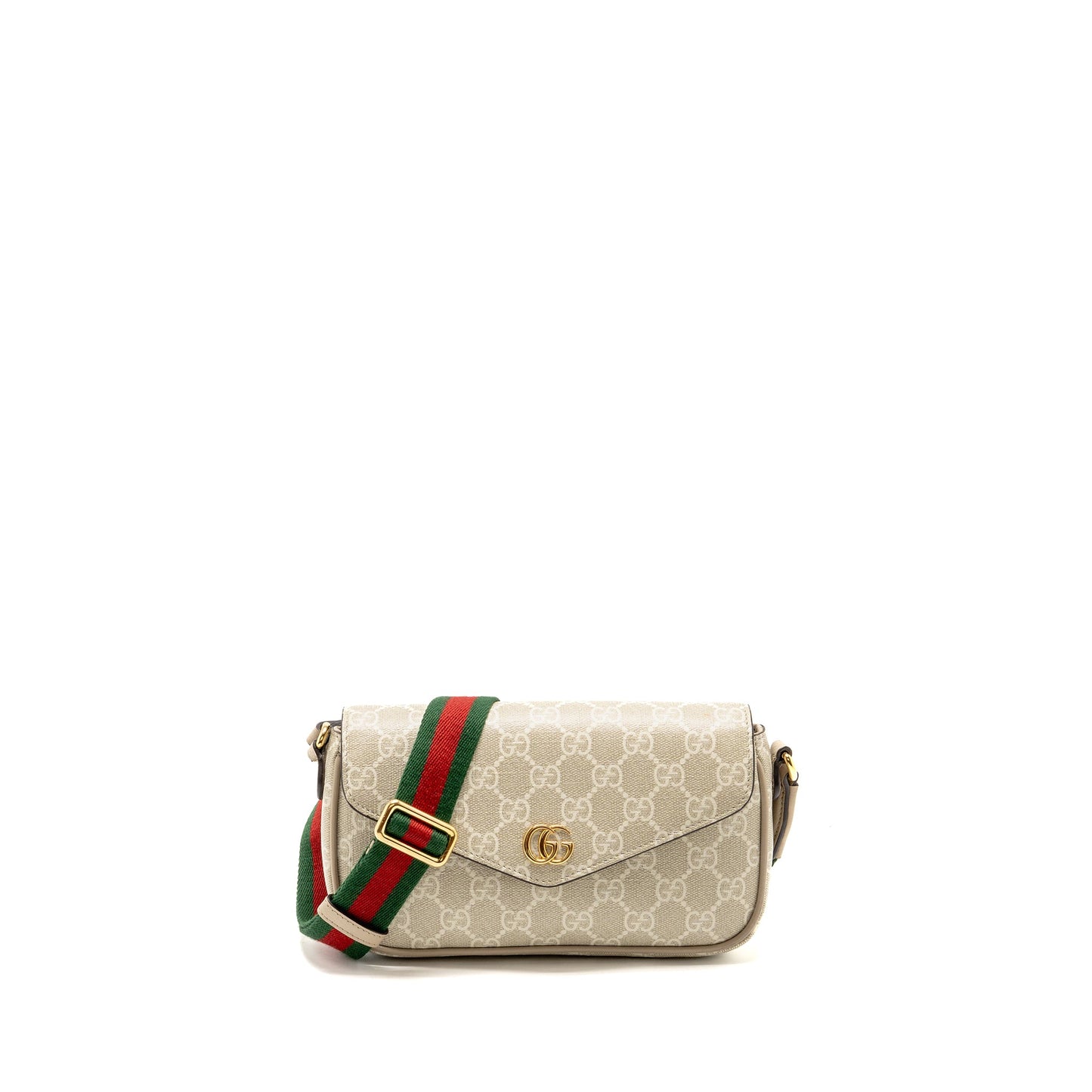 Gucci Ophidia Mini Bag GG Supreme Canvas Beige/Oatmeal
