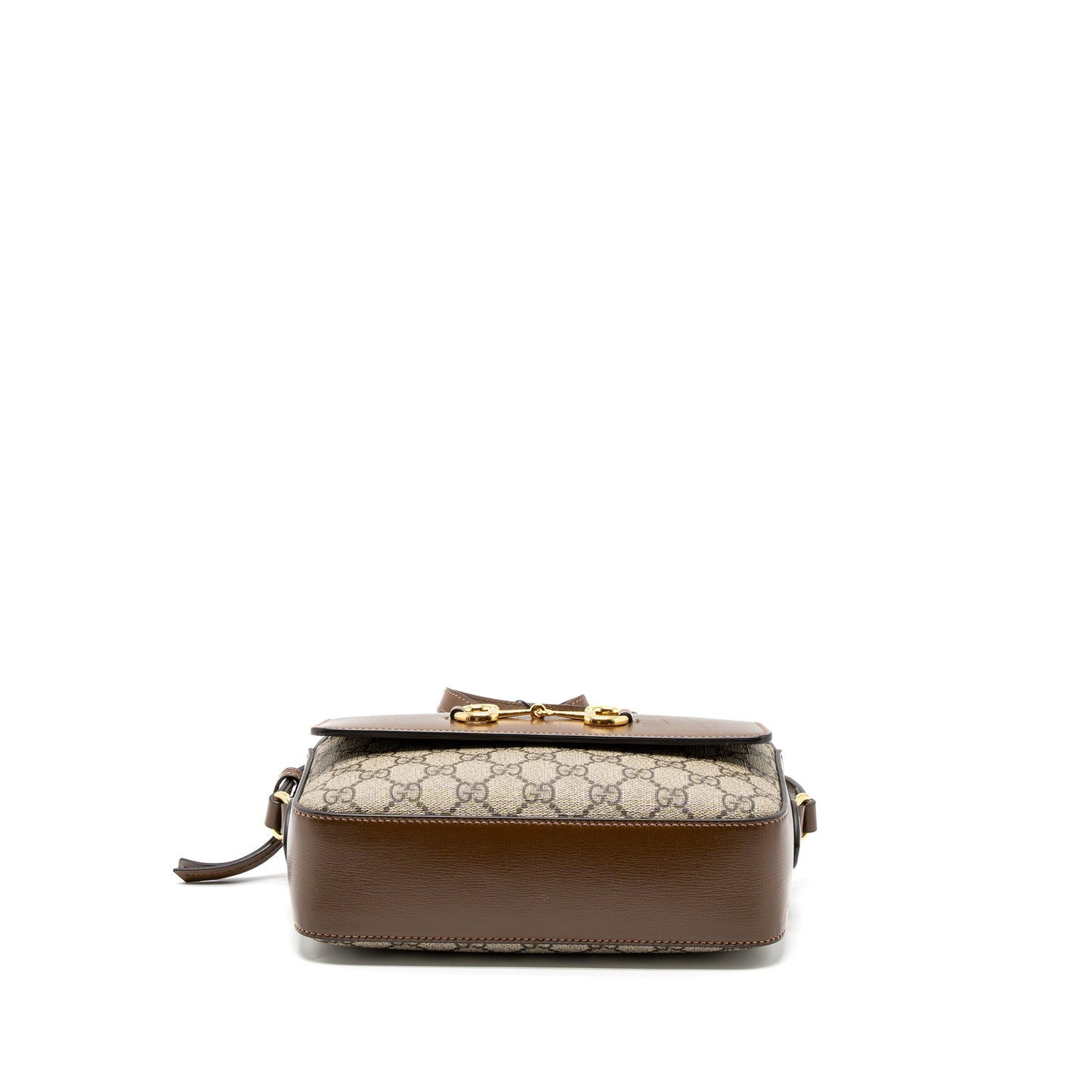 Gucci Small Horsebit 1955 Shoulder Bag GG Supreme Canvas
