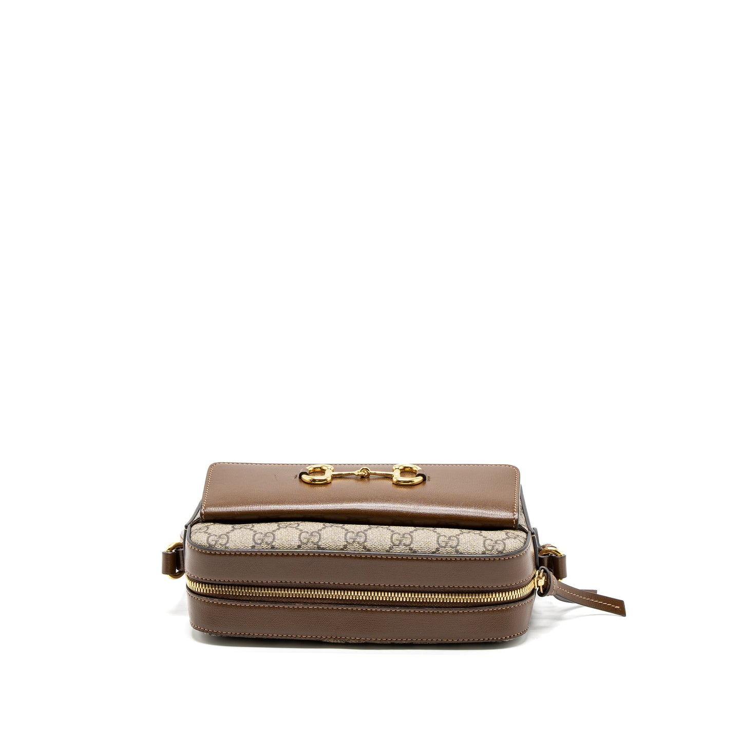 Gucci Small Horsebit 1955 Shoulder Bag GG Supreme Canvas